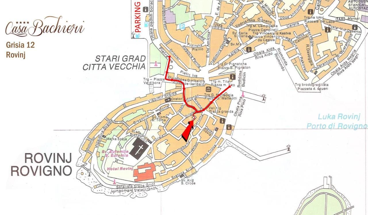 Apartament Casa Bachieri Rovinj Zewnętrze zdjęcie